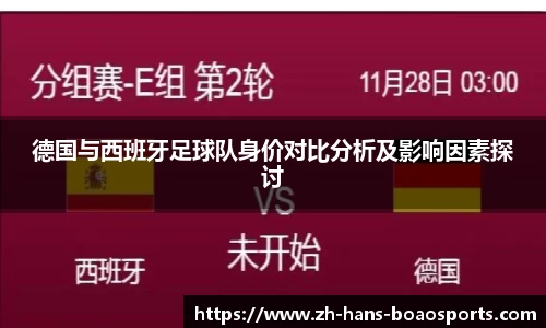 德国与西班牙足球队身价对比分析及影响因素探讨